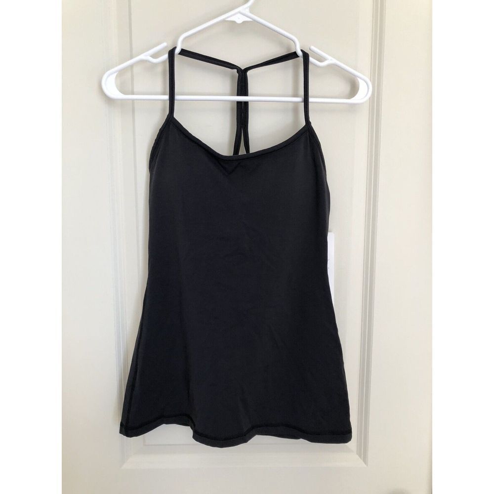 Lucy Women's Studio Cami Black Racerback Size‎ Small